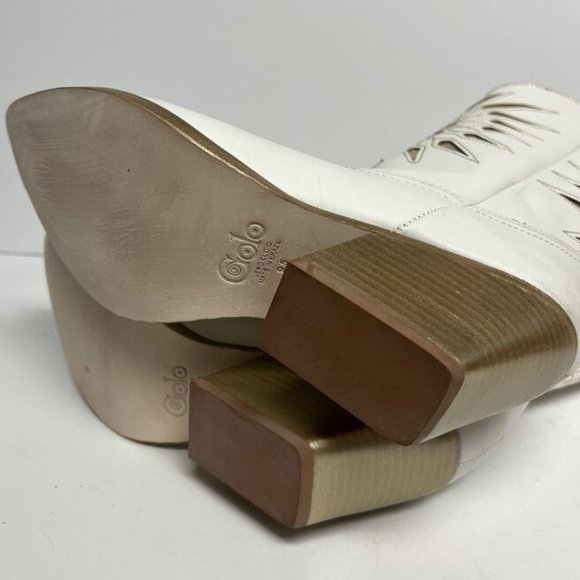 Golo Mae Women's Western Boots White, Size 9.5M - Picture 5 of 6